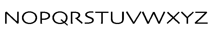 Skia CC Extended Regular Font UPPERCASE