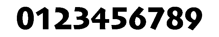 Skia CC Semi Condensed Bold Font OTHER CHARS