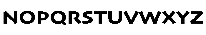 Skia CC Wide Bold Font UPPERCASE
