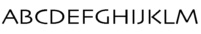 Skia CC Wide Regular Font UPPERCASE