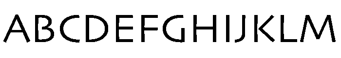 Skia CC Font UPPERCASE