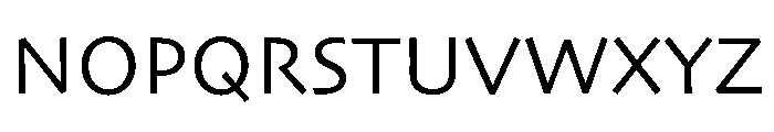 Skia CC Font UPPERCASE