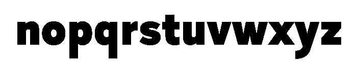 Skie Black Font LOWERCASE