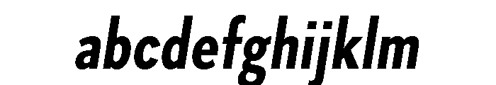Skie Condensed Bold Italic FONT