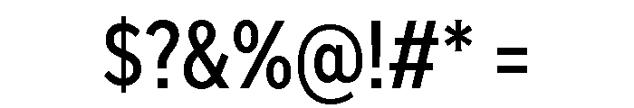 Skie Condensed Medium Font OTHER CHARS