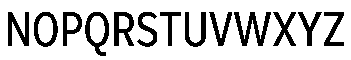 Skie Condensed Medium Font UPPERCASE