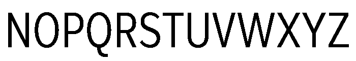 Skie Condensed Regular Font UPPERCASE