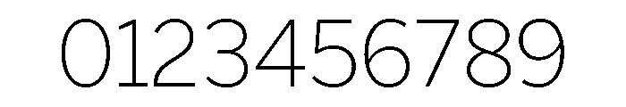 Skie Extra Light Font OTHER CHARS