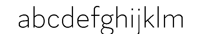 Skie Extra Light FONT