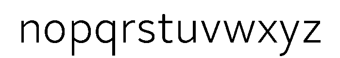 Skie Light Font LOWERCASE