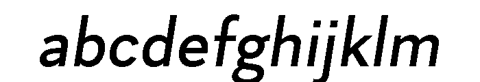 Skie Medium Italic FONT