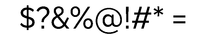 Skie Regular Font OTHER CHARS