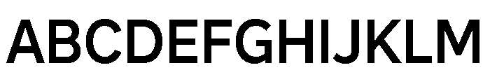 Skie Semi Bold Font UPPERCASE