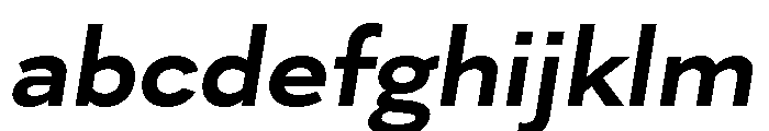 Skie Wide Bold Italic FONT