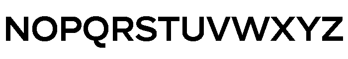 Skie Wide Bold Font UPPERCASE
