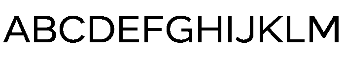 Skie Wide Medium Font UPPERCASE