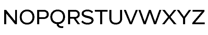 Skie Wide Medium Font UPPERCASE
