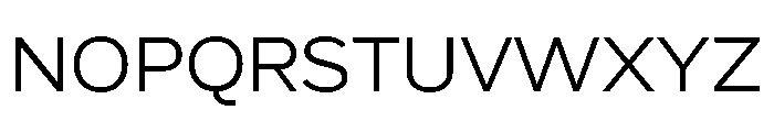 Skie Wide Regular Font UPPERCASE