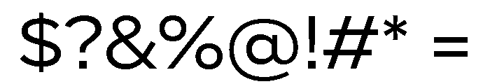 Skie Wide Text Font OTHER CHARS