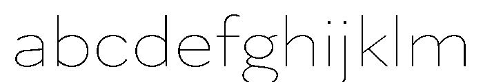 Skie Wide Thin FONT
