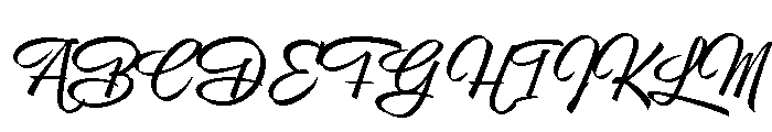 Skill Regular Font UPPERCASE