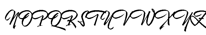 Skill Regular Font UPPERCASE