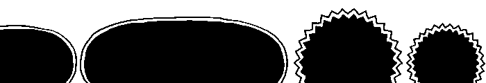 Skitch Borders Solid Font UPPERCASE