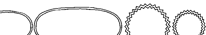 Skitch Borders Font UPPERCASE