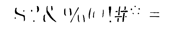 Skitch Fill Font OTHER CHARS