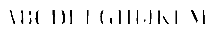 Skitch Fill Font UPPERCASE