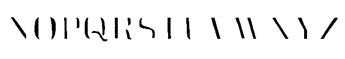 Skitch Fill Font UPPERCASE