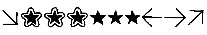 Skitch Ornaments Solid Font OTHER CHARS