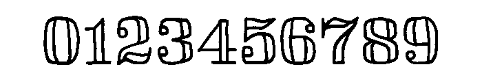 Skitch Outline Font OTHER CHARS