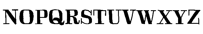 Skitch Solid Font UPPERCASE