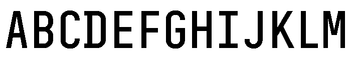 Slight Chance Mono Medium Font UPPERCASE