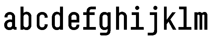 Slight Chance Mono Medium FONT