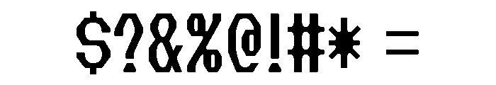 Slight Chance Regular Font OTHER CHARS