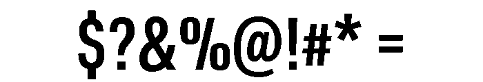 Slight Chance Semibold Font OTHER CHARS