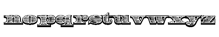 Slipstreamd Extra Bold Font LOWERCASE