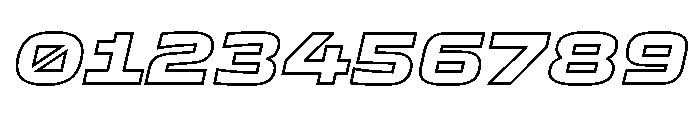 Slipstreamd Heavy Italic Font OTHER CHARS