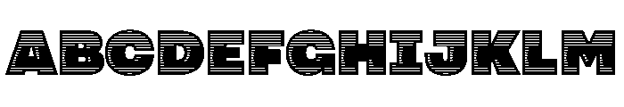 Slipstreamd Heavy Font UPPERCASE