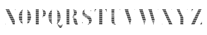 Slipstreamd Light Font UPPERCASE