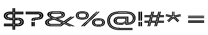 Slipstreamd Medium Font OTHER CHARS