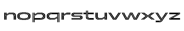 Slipstreamd Medium Font LOWERCASE