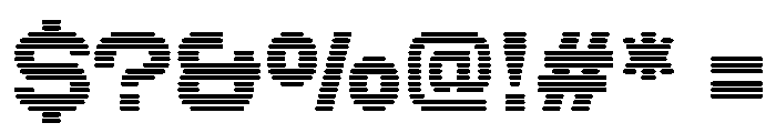 Slipstreamd Regular Font OTHER CHARS