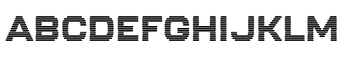 Slipstreamd Regular Font UPPERCASE
