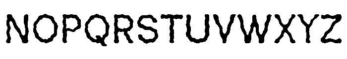 SLIME GHOST Font UPPERCASE