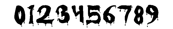 SLUDGEBORN Font OTHER CHARS