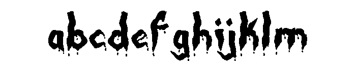 SLUDGEBORN FONT