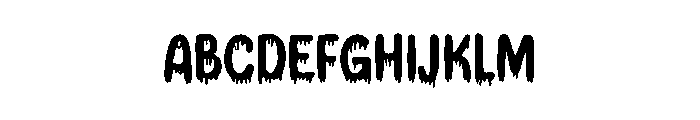 Slab Dripping FONT